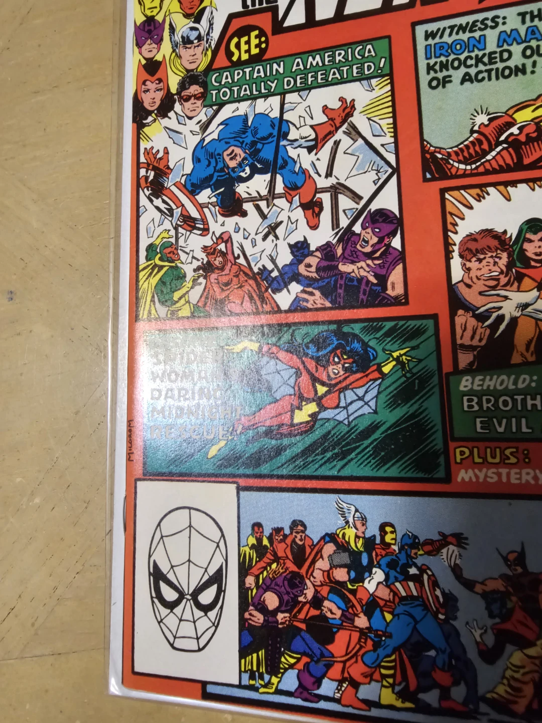 Marvel Comics Avengers Annual #10 Rogue 1st App - photo 2
