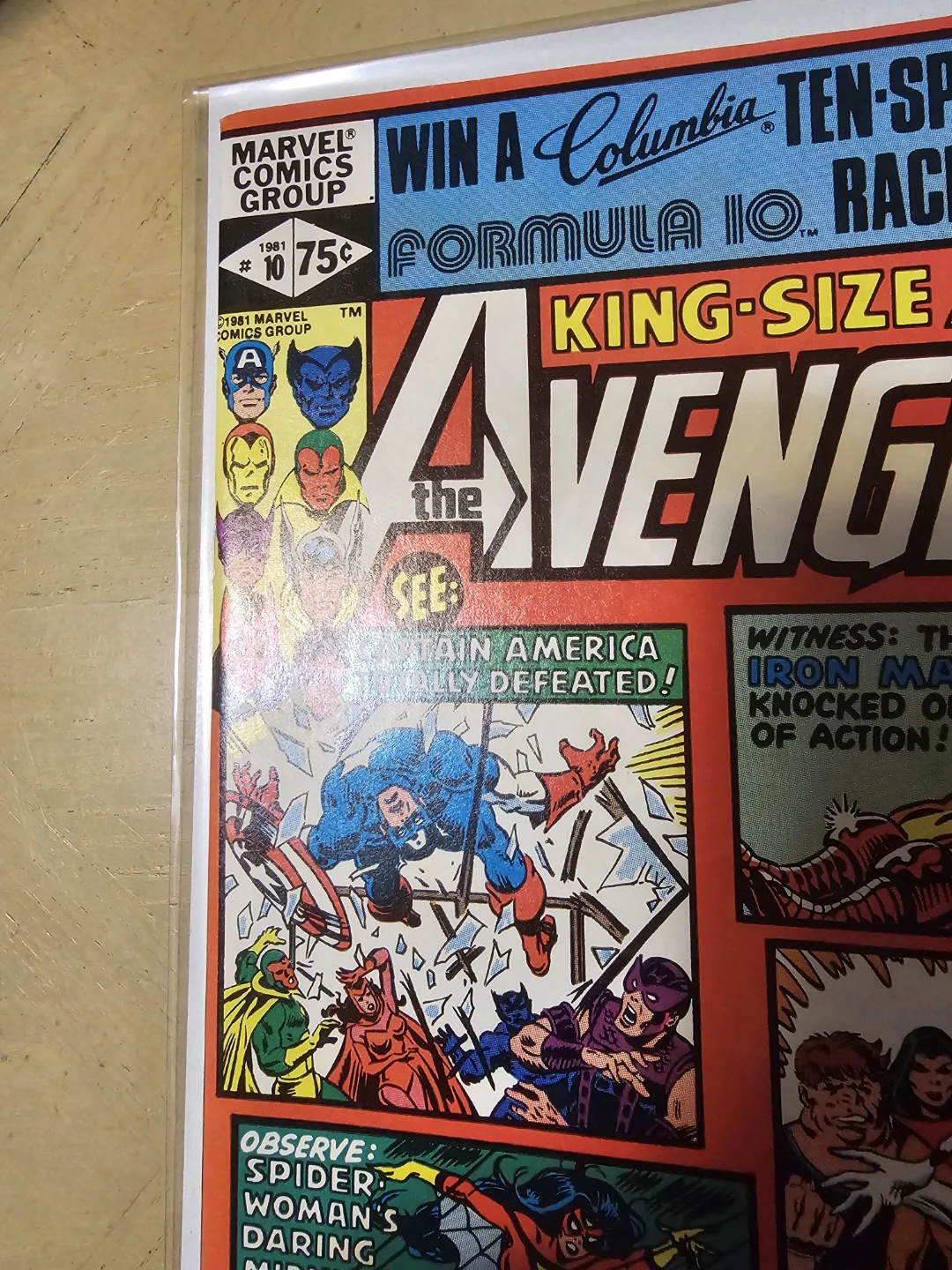 Marvel Comics Avengers Annual #10 Rogue 1st App - photo 3