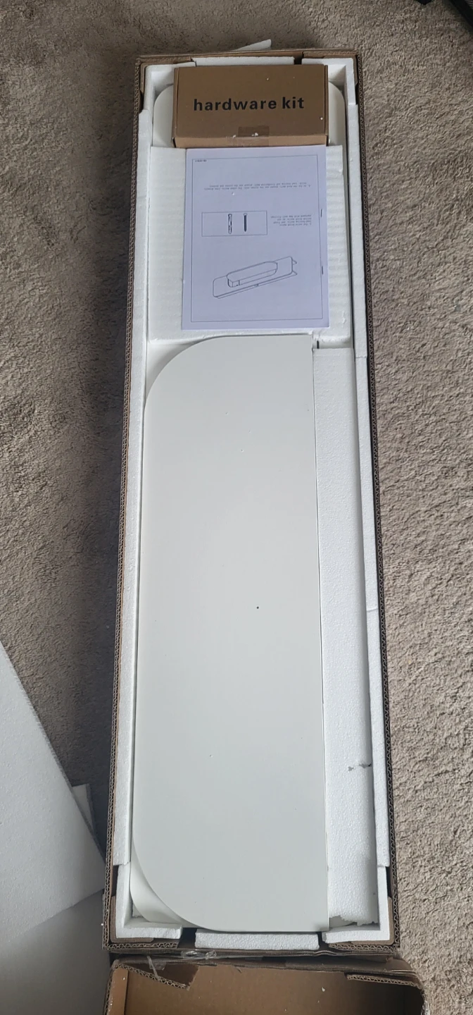 47.6" Floating TV stand with LED Lights (New in box) - photo 3