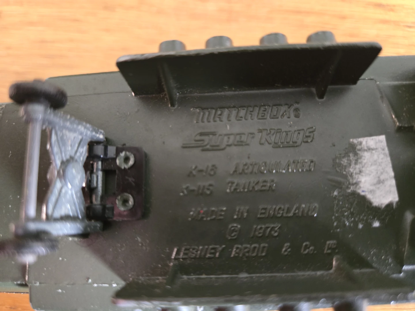 Matchbox Super Kings K-18 Articulated US Tanker Toy Truck - photo 5