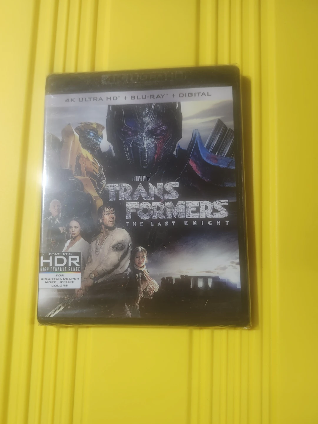 Transformers The Last Knight 4K UHD Blu-Ray + Digital