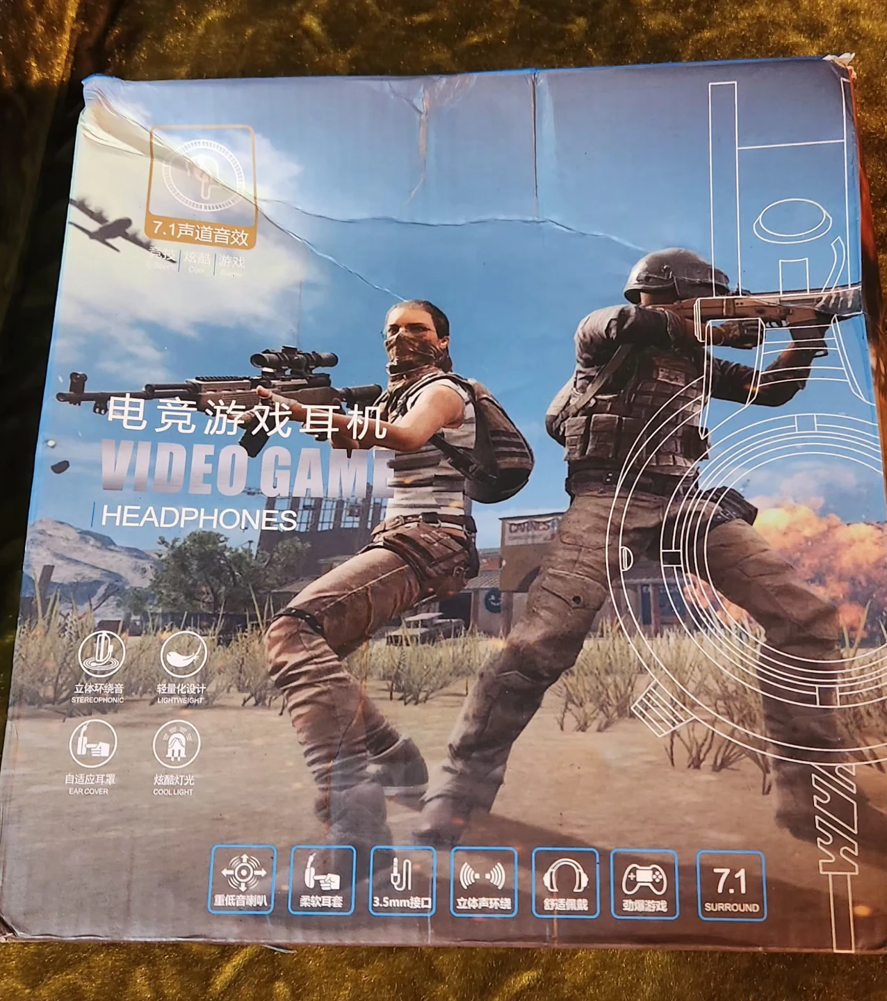 New Gaming Headset Video Game Headphones