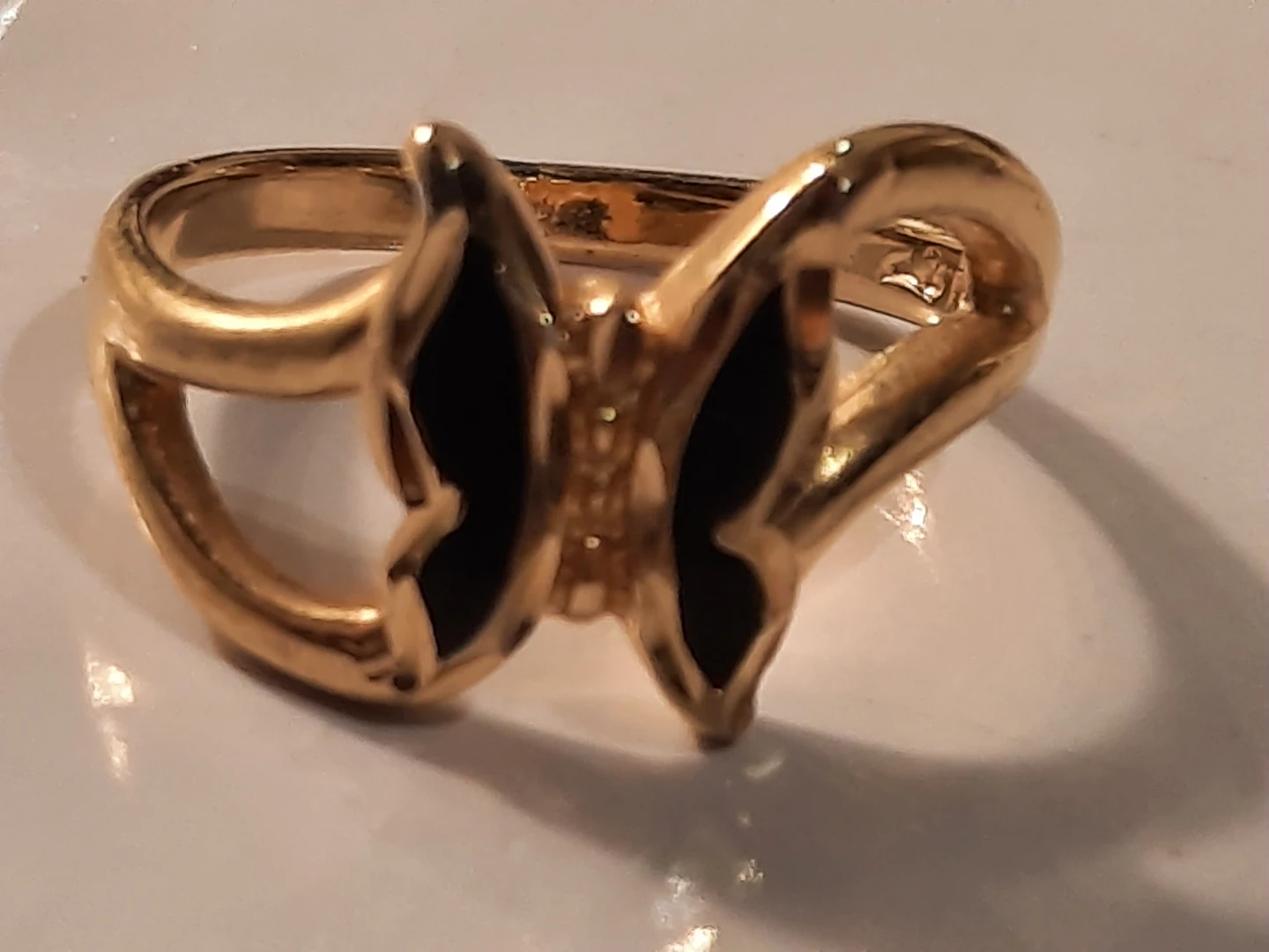 Set of 3 Gold-Tone Rings - one gold filled - photo 4