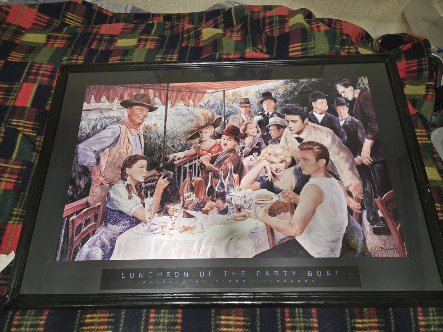 Luncheon of the Party Boat Framed Art Print