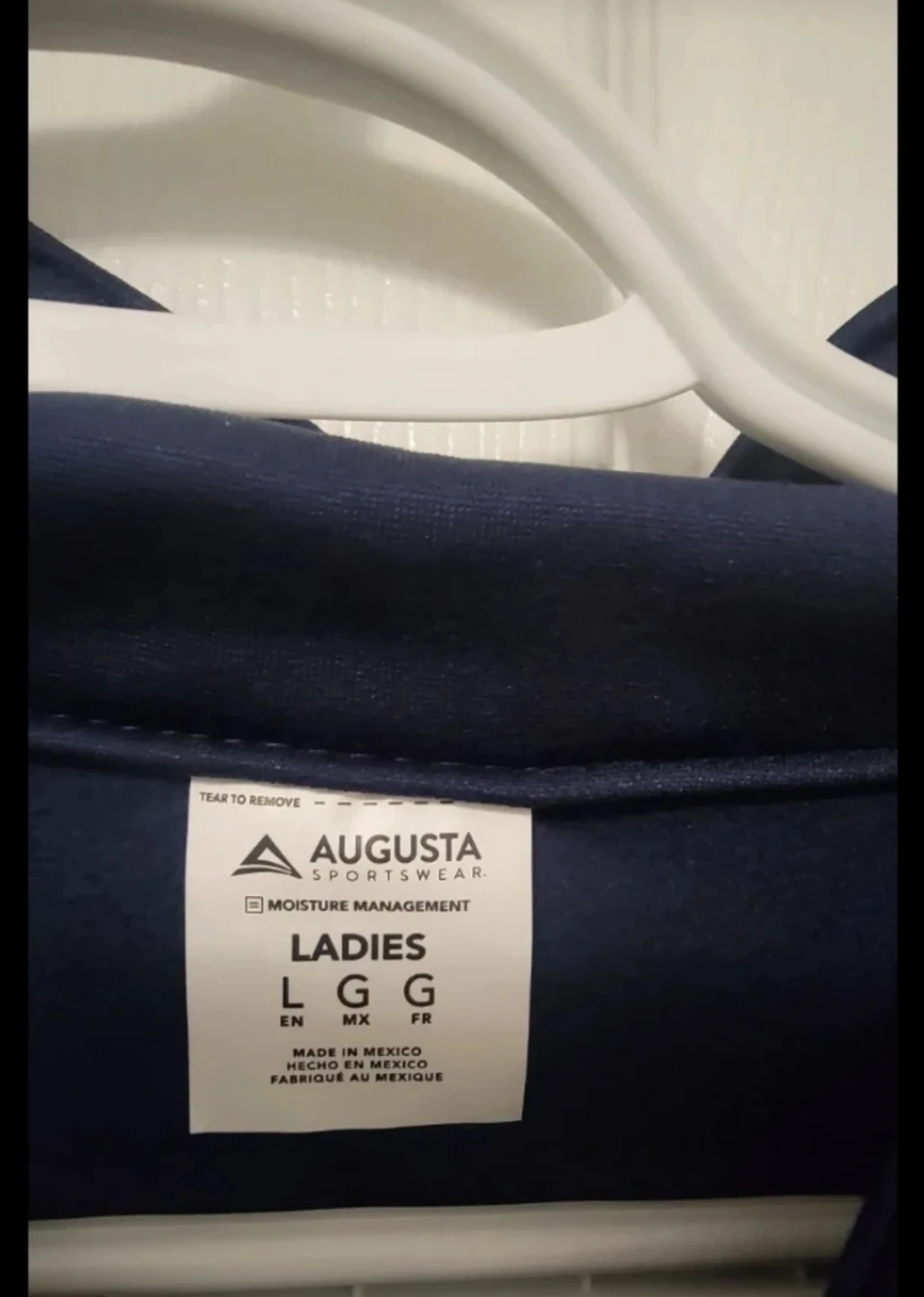 Augusta Sportswear Ladies  Long Sleeve Top - Navy Blue - Size L - photo 2