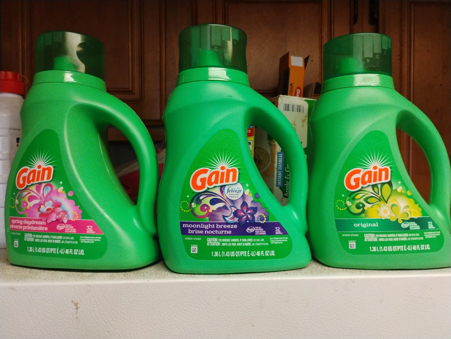 Gain Liquid (3 Scents) - 46 FL OZ
