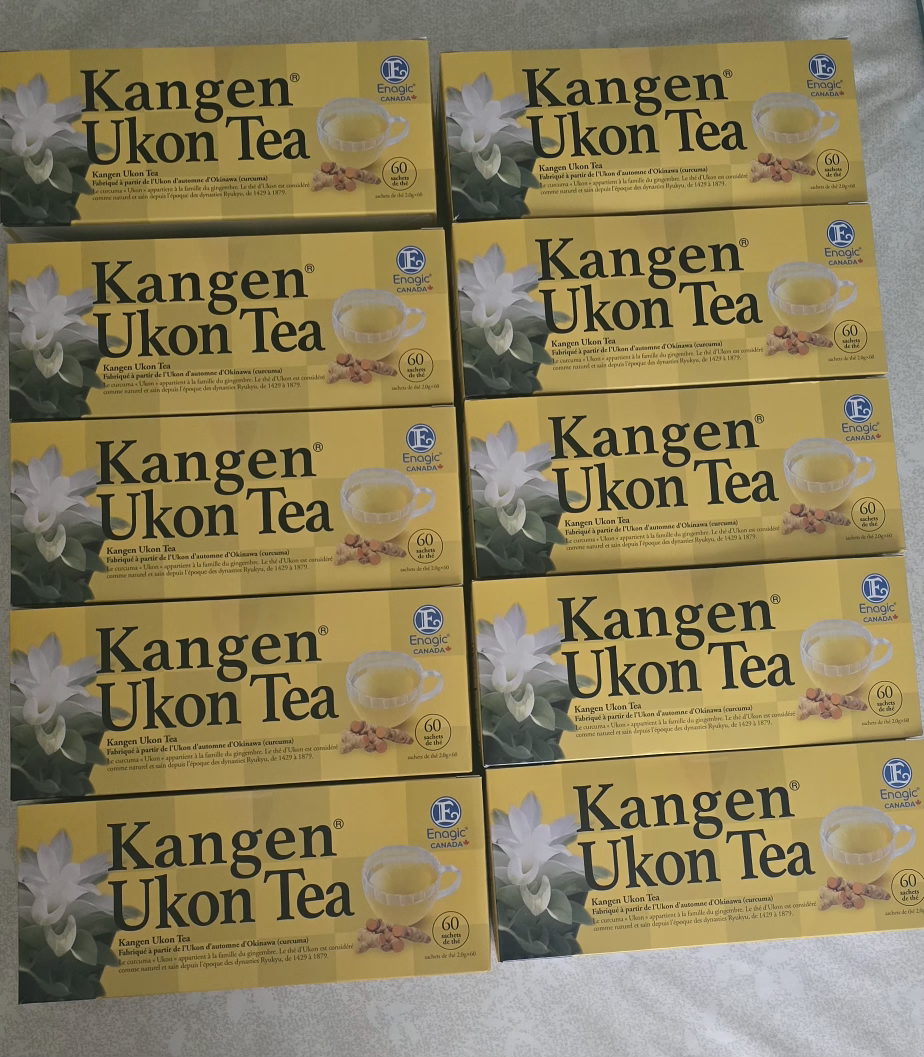 Kangen Ukon Tea - 10 Boxes (600 Sachets Total)