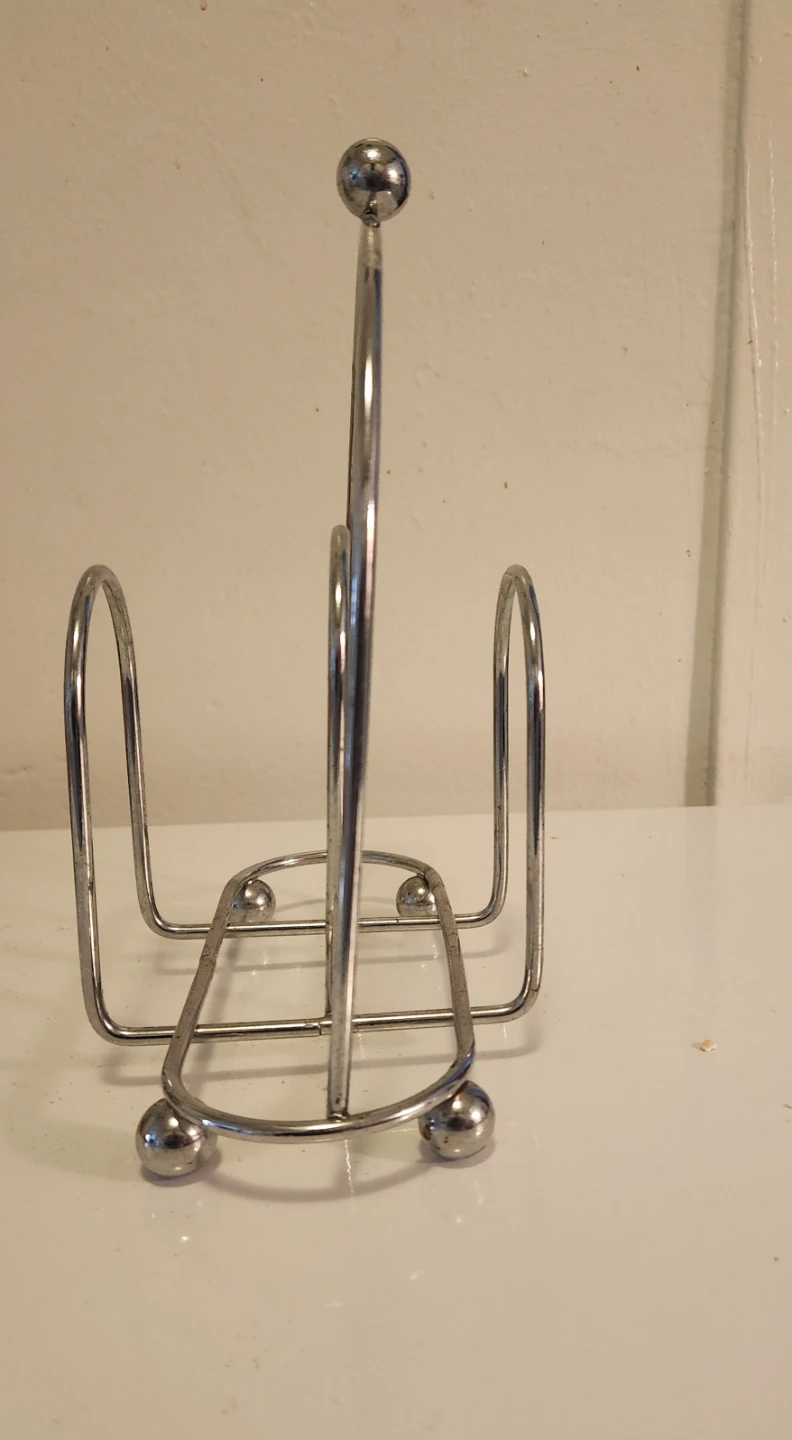 Chrome Metal Napkin Holder