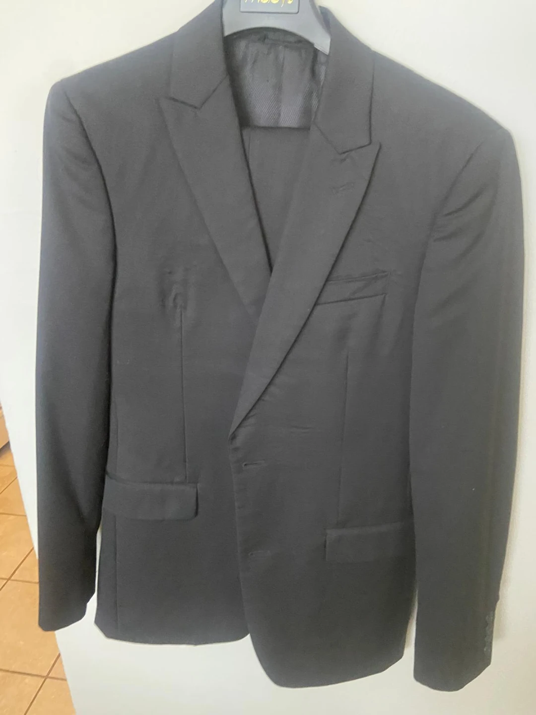 Black Suit Jacket and Pants