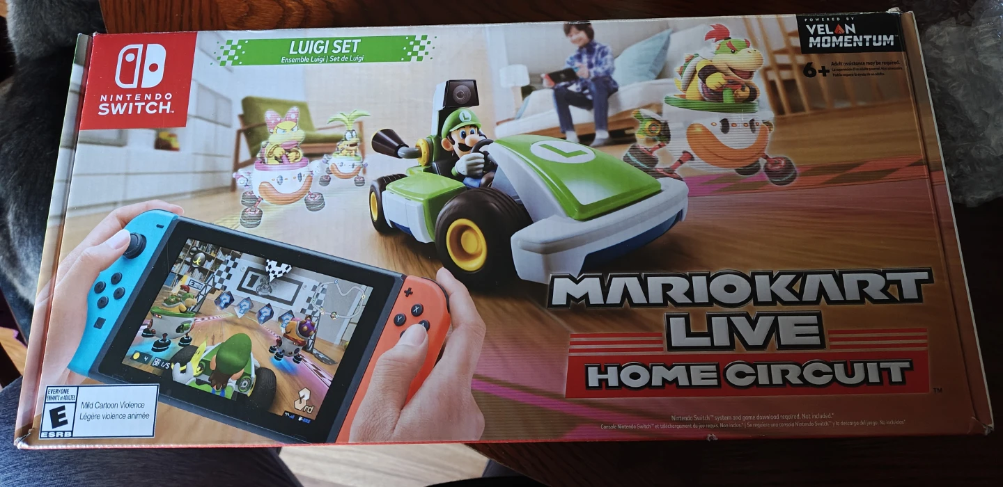 Nintendo Switch Mario Kart Live: Home Circuit Luigi Set - photo 4