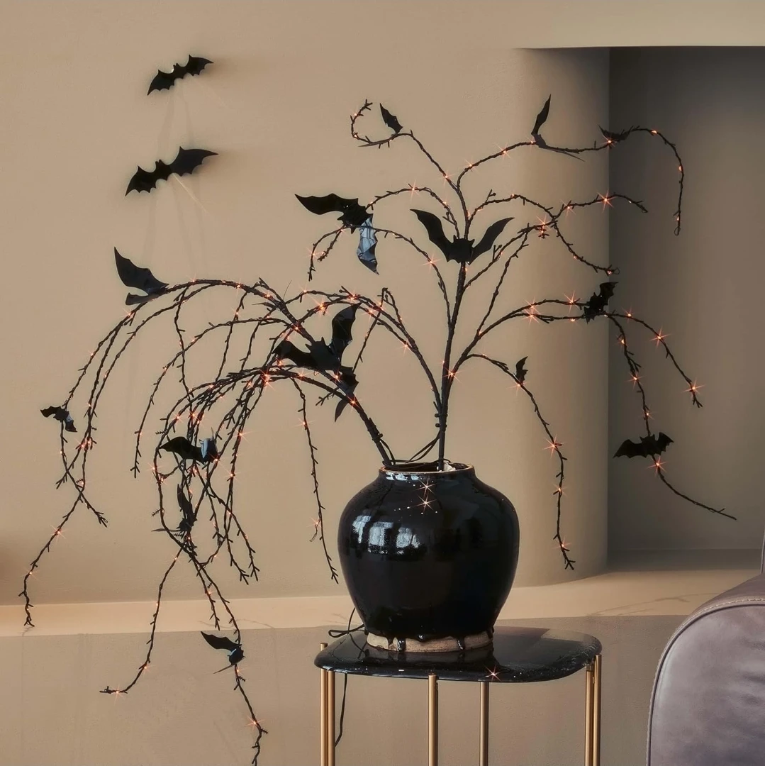 LED Willow Branch Lights 43" w/ Remote |  Cozy Home Decor - photo 5