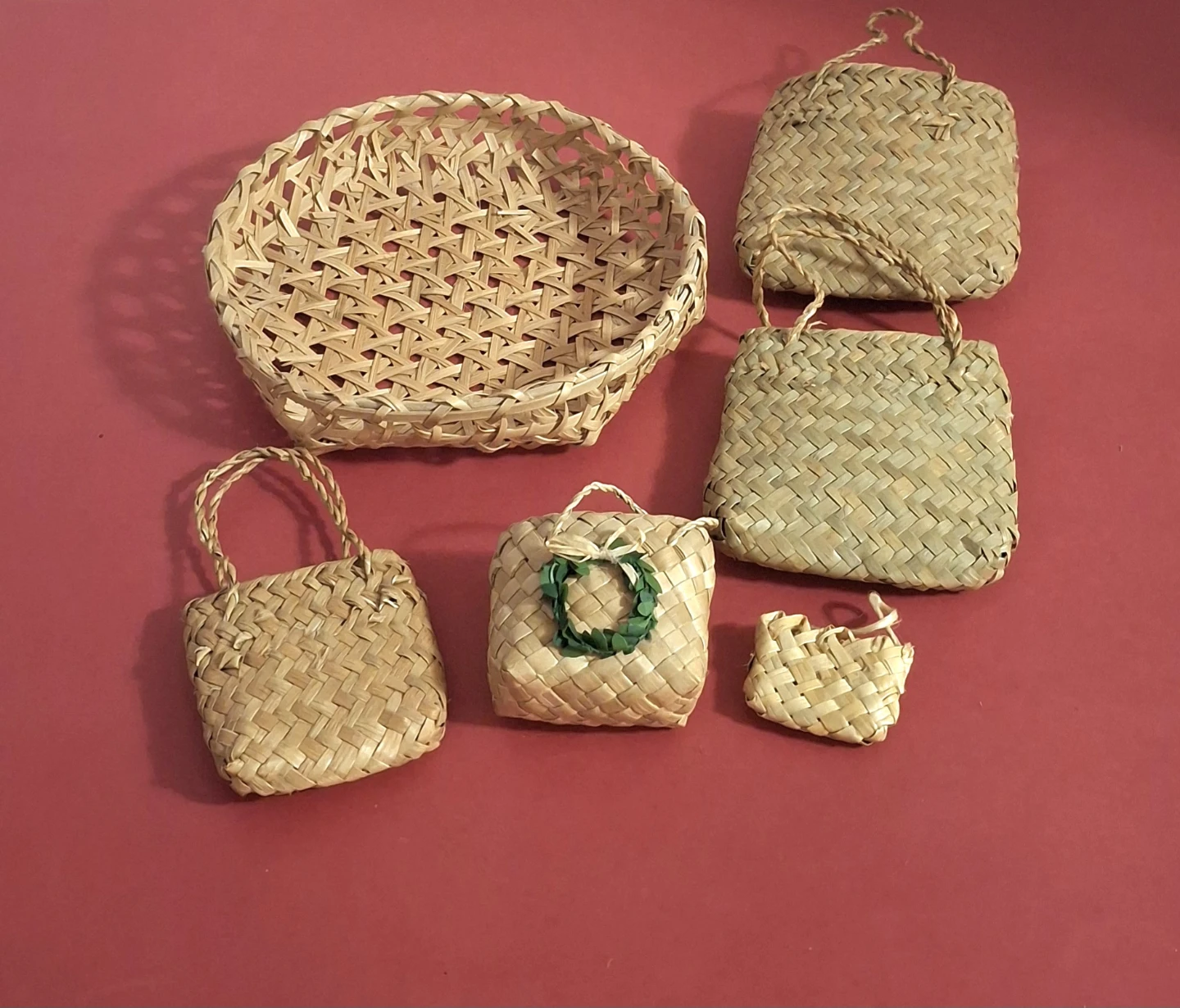 Wicker & Straw Baskets ($1 - $3 each) - photo 4
