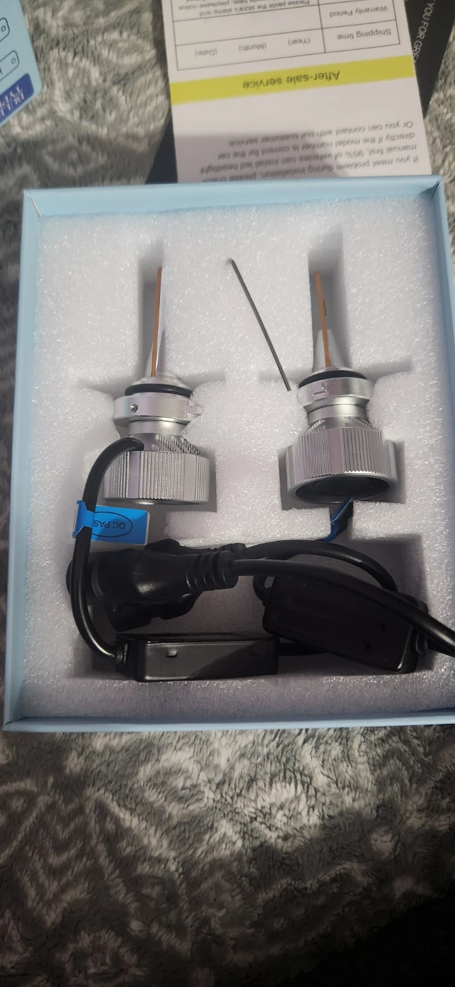 Zdatt LED Headlight Bulbs (Pair) 9006