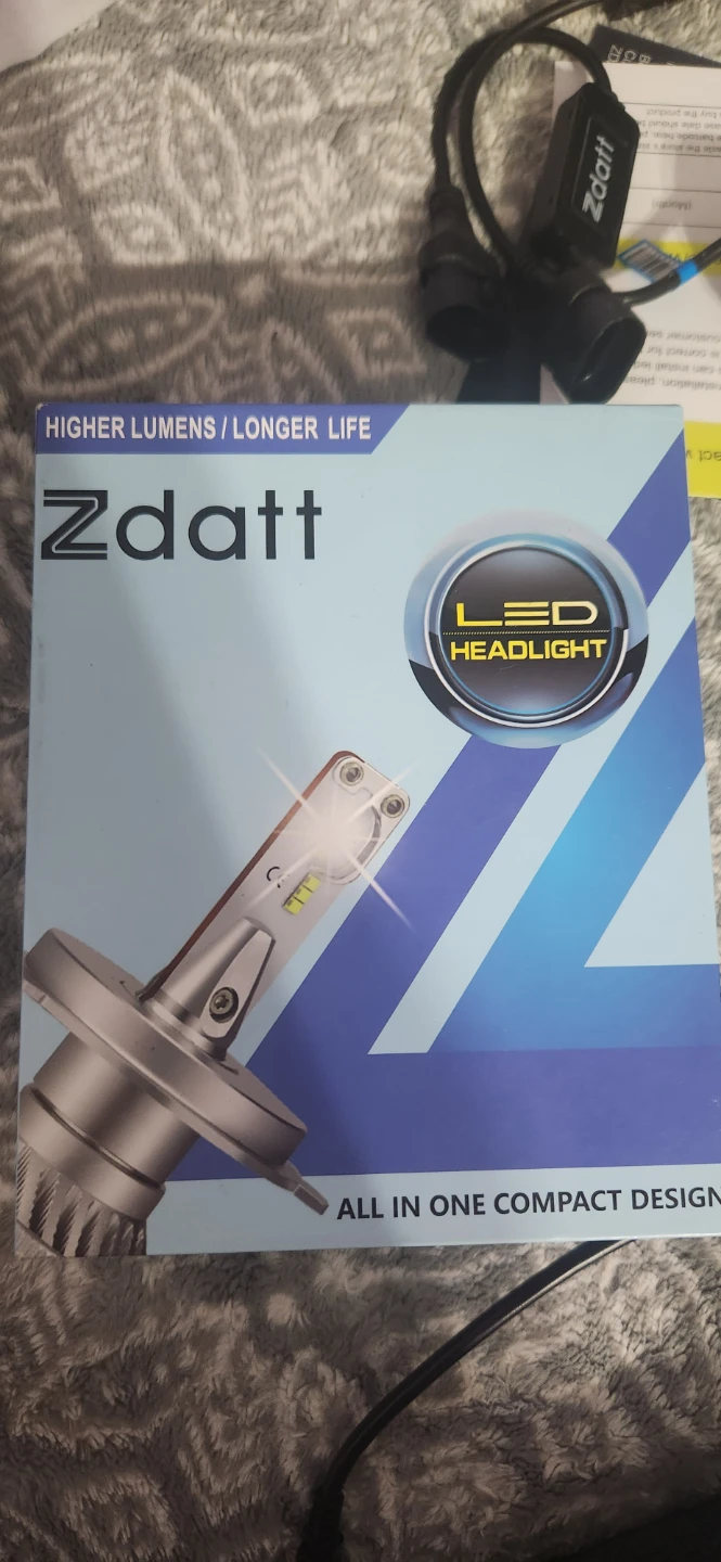 Zdatt LED Headlight Bulbs (Pair) 9006 - photo 2