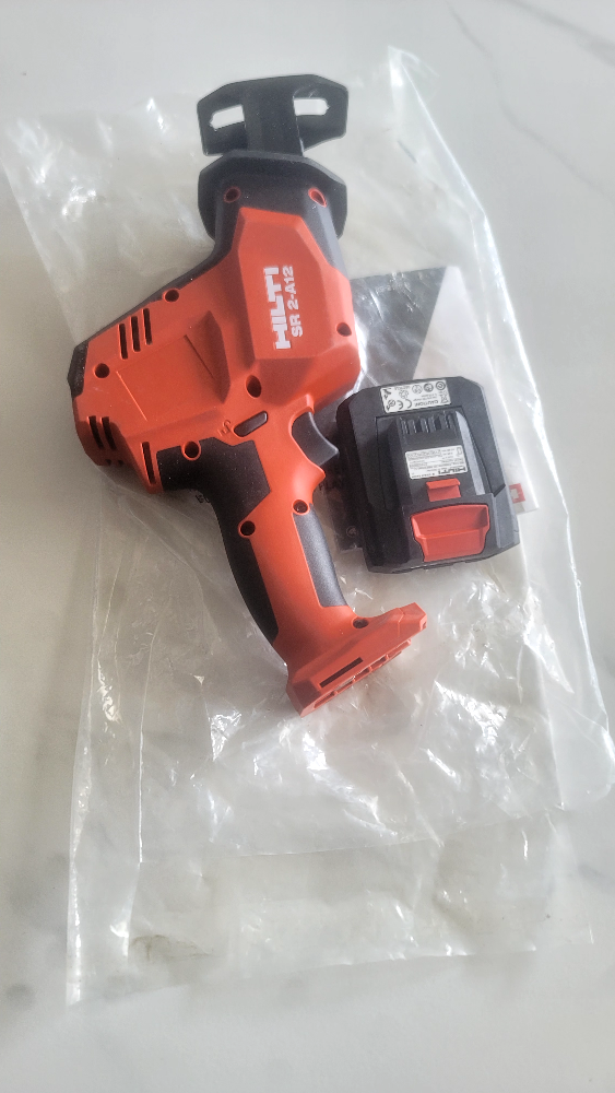 Hilti SR 2-A12 Cordless Reciprocating Saw with Battery