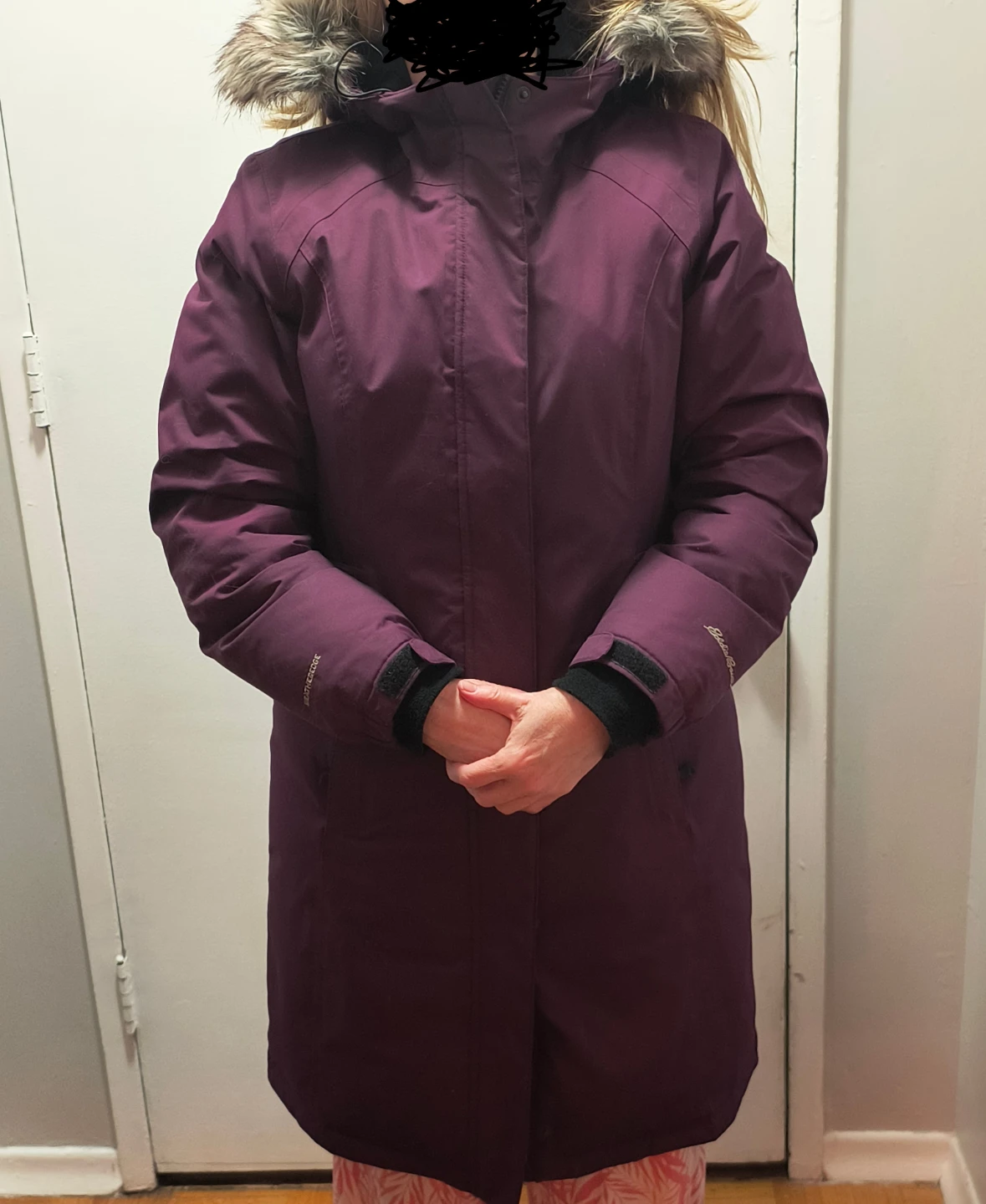Eddie Bauer Women's Parka - Plum M