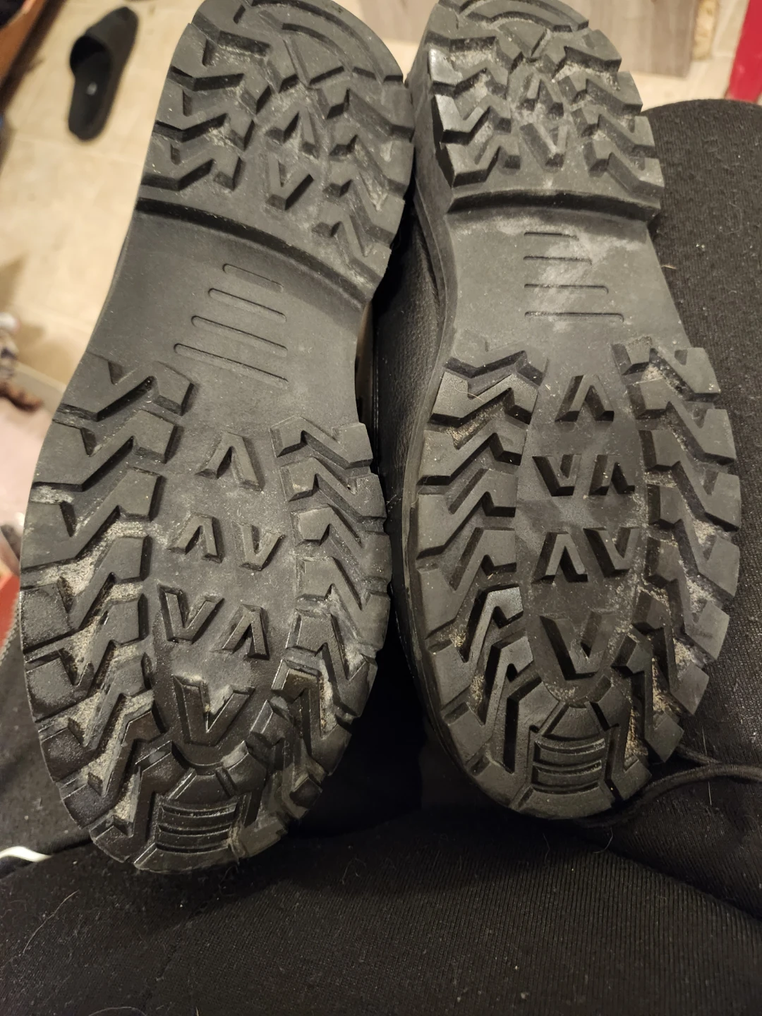 Canadian Made White and Black Winter Boots - photo 2