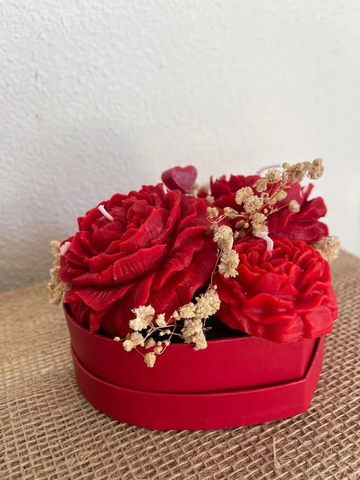 Handmade Scented Candle Bouquet - photo 3