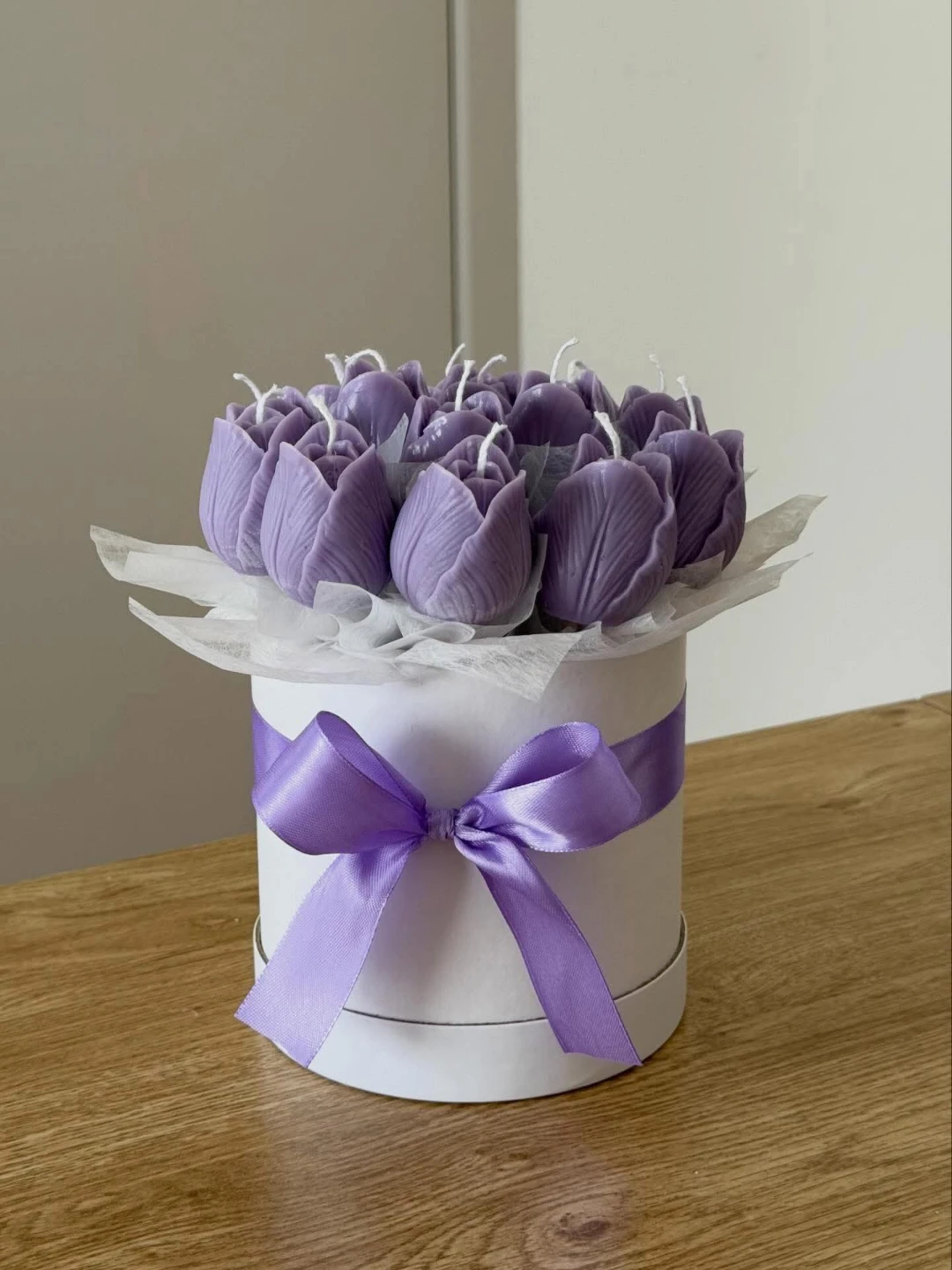 Handmade Scented Candle Bouquet - photo 5