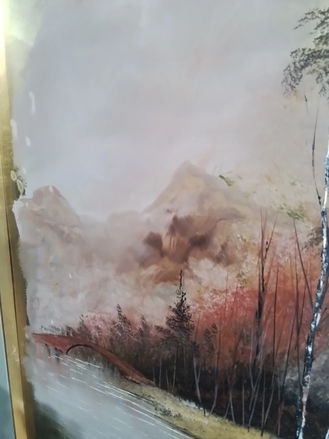Oil Painting on Brass by Gaston Petridis 24.25x30.25" - photo 5