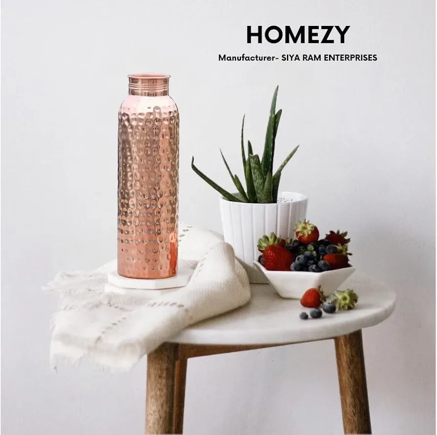 NEW Copper Water Bottle (34oz/1000ml)