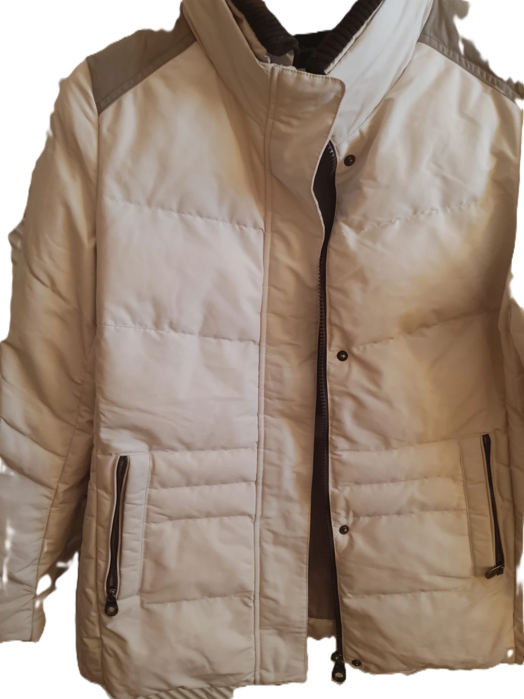 ZJJS Beige Puffer Jacket - photo 2