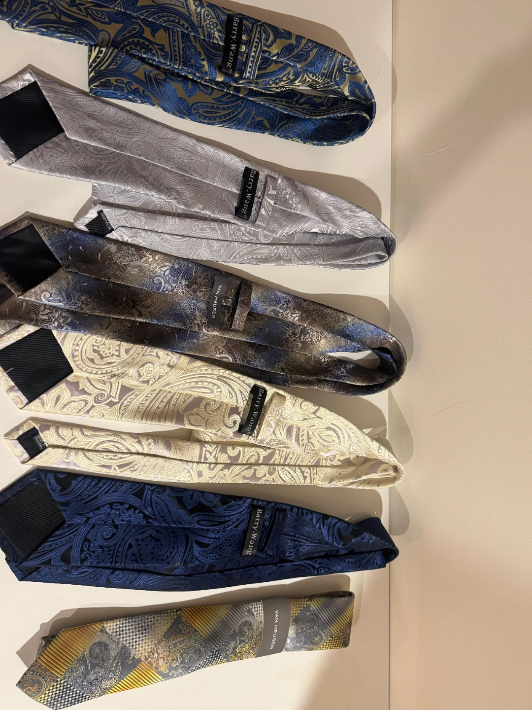 Van Heusen & Barry Wang Ties - Set of 6 - photo 2