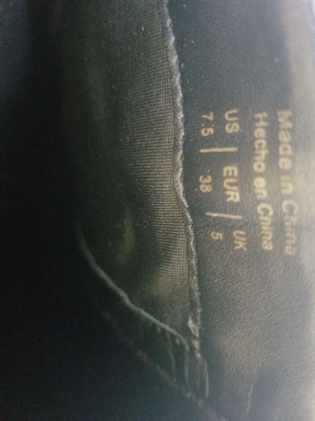 ALDO Black Leather Knee-High Boots - Size 7.5 - photo 3