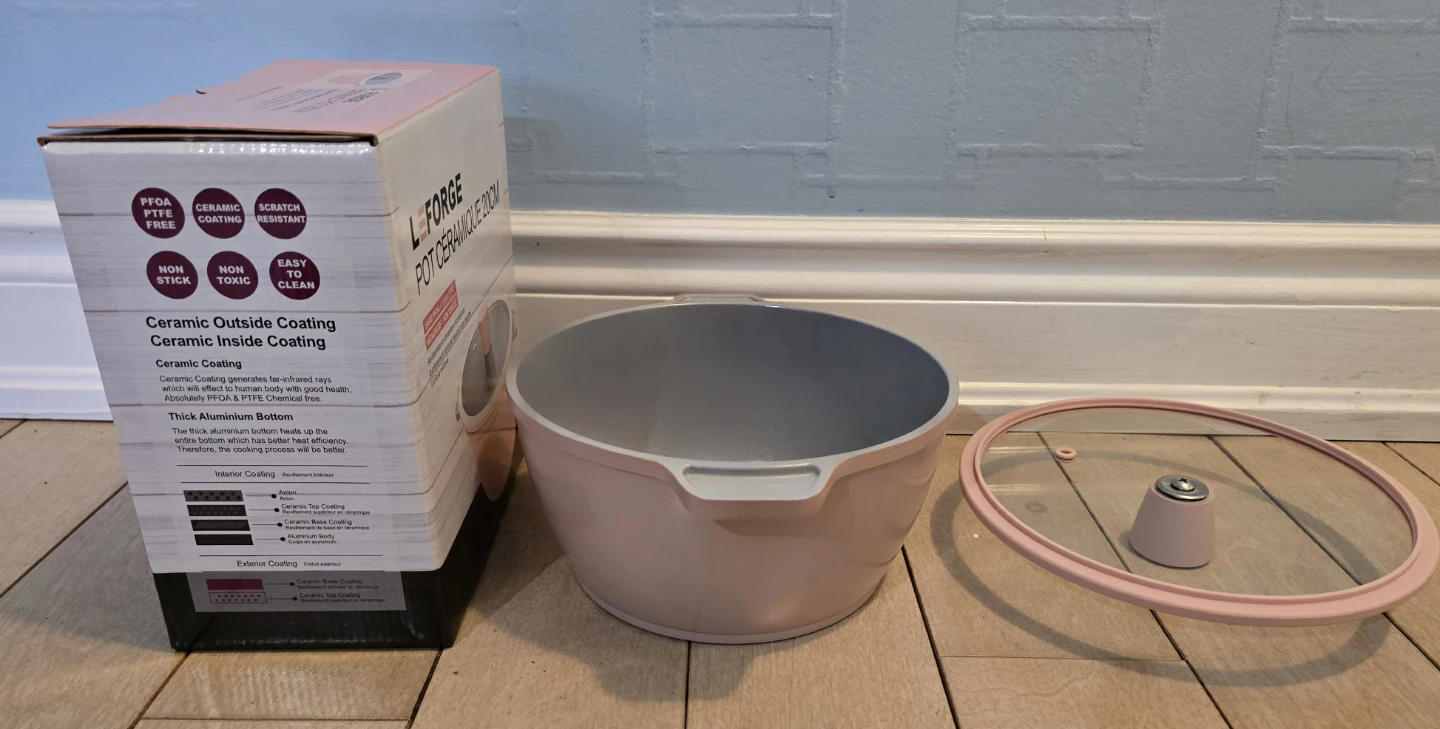 [Brand New/Unopened] LE FORGE 20cm Ceramic Pot - photo 2