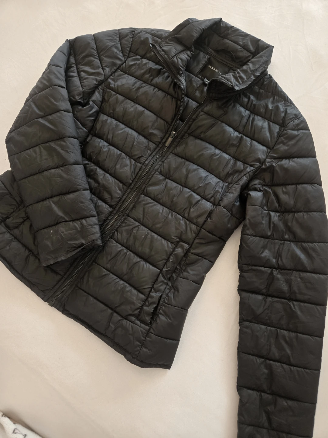 Dynamite Black Puffer Jacket - photo 2