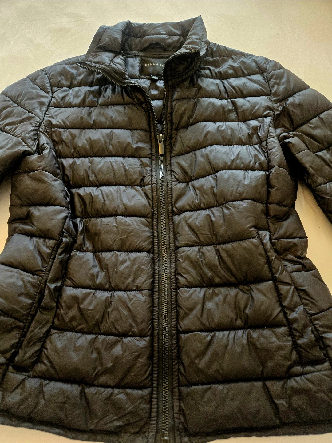 Dynamite Black Puffer Jacket - photo 4