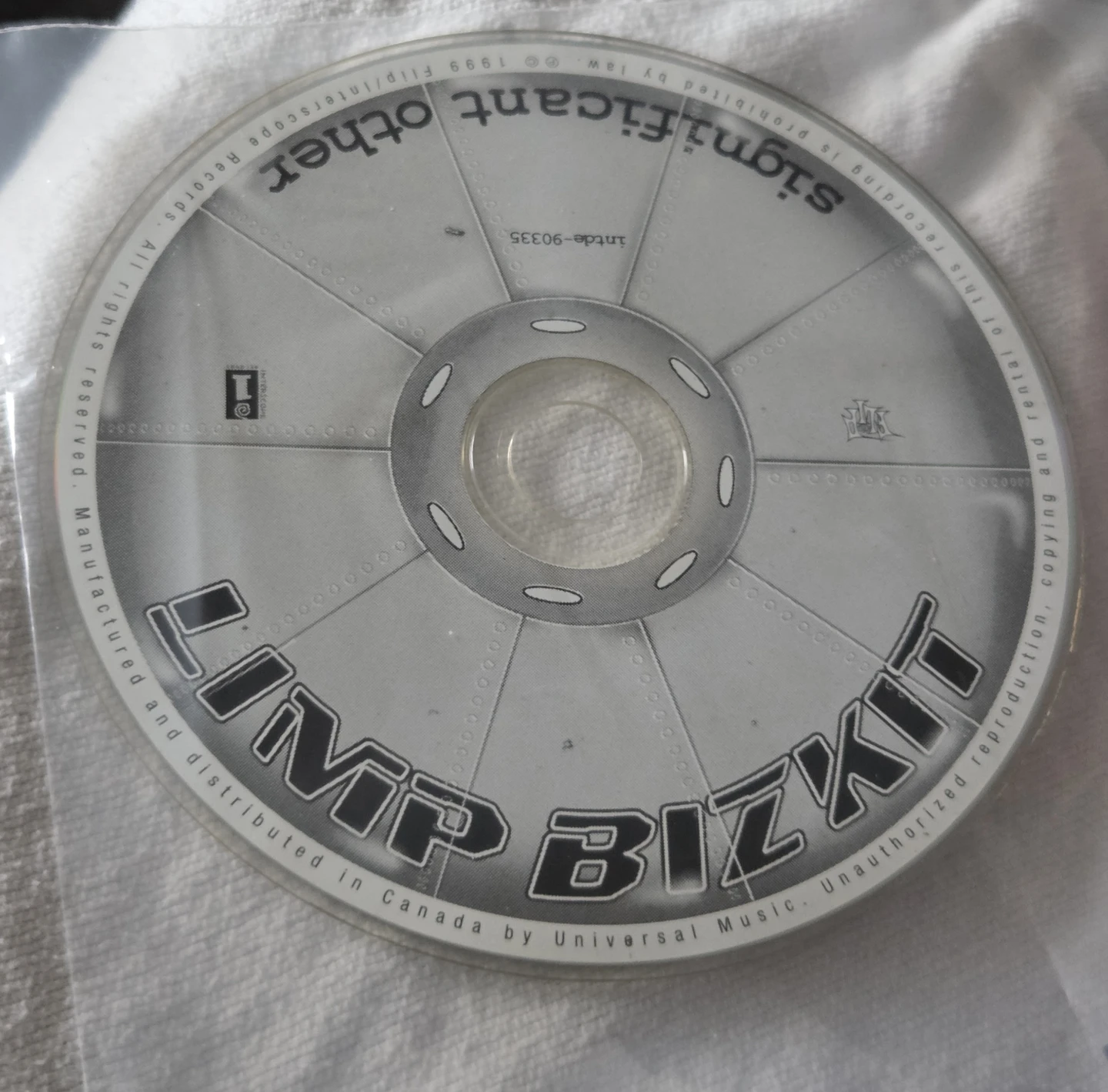#🤎FREE Limp Bizkit Significant Other CD