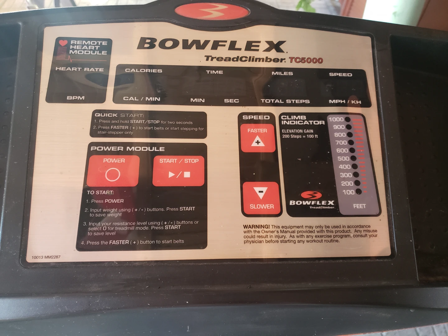 Bowflex TreadClimber TC5000