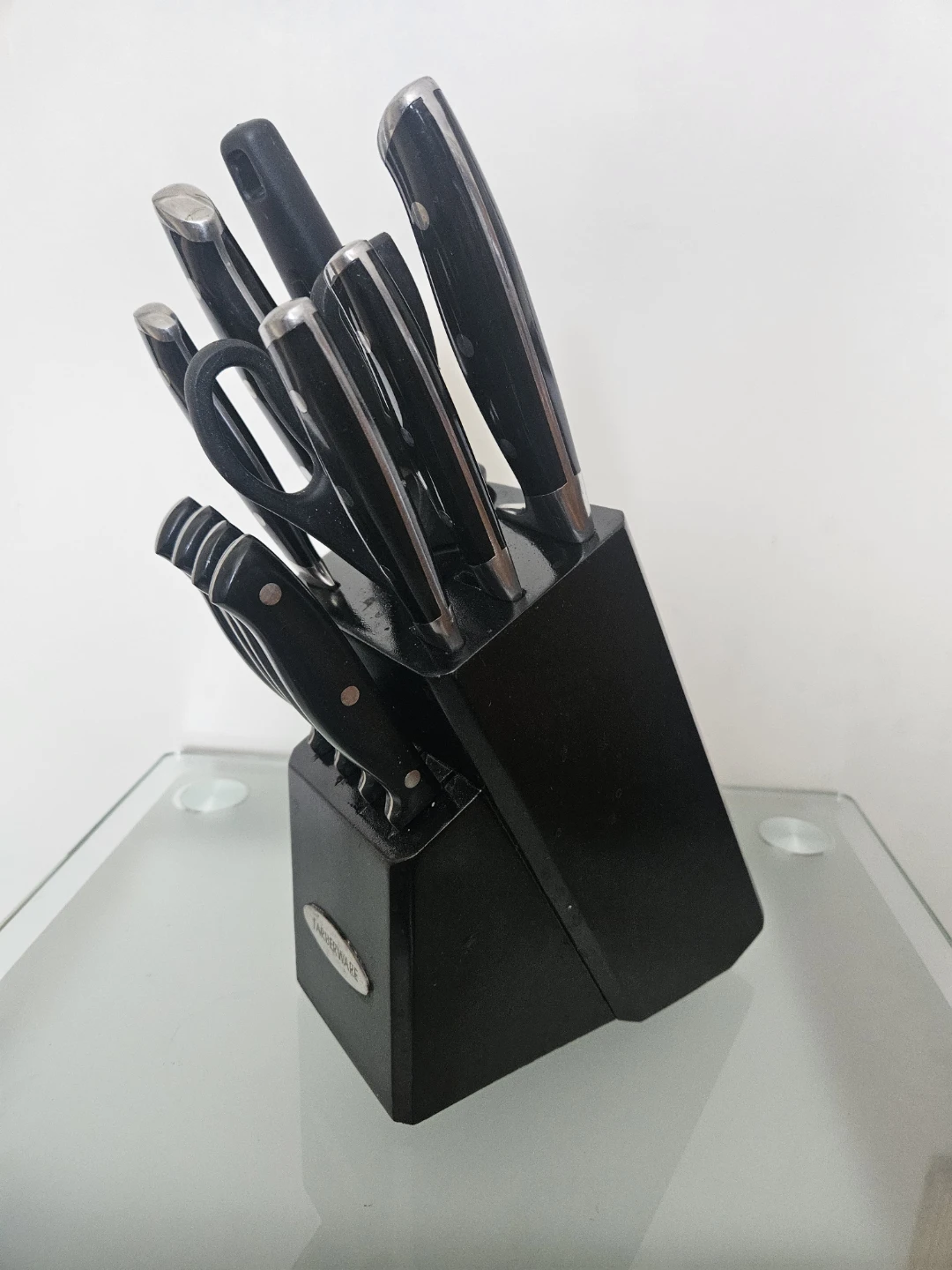 Farberware Knife Set with Block and Sharpener - photo 4