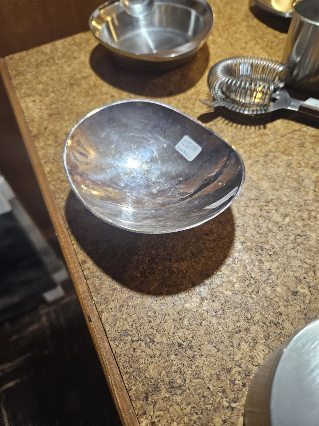 Vintage Metal Server Bowl - photo 3