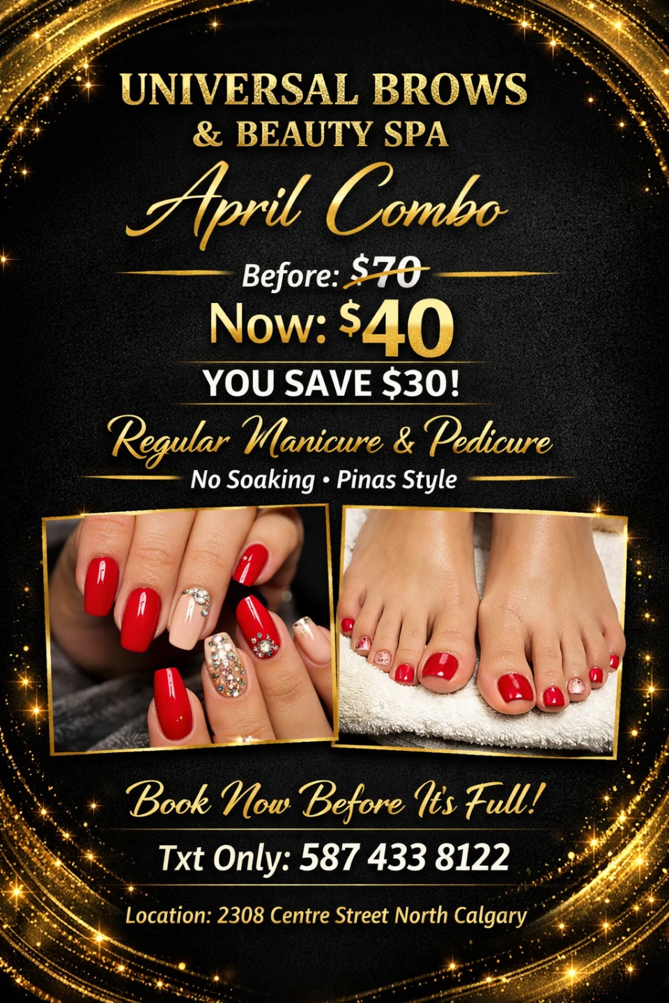 Universal Brows & Beauty Spa - April Combo