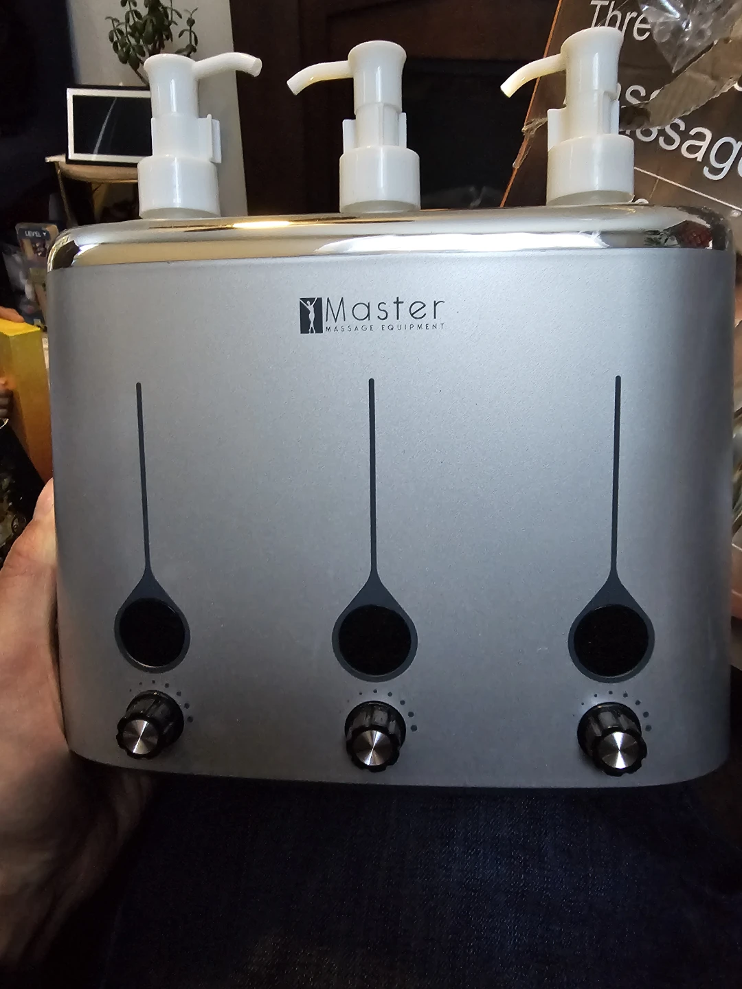 Master Massage Three Bottle Massage Oil Heater HOH4 - photo 3