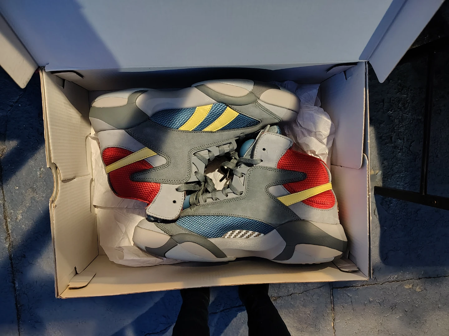 Reebok Shaq Attaq "Superman" Basketball Shoes - Size 8.5 - photo 4