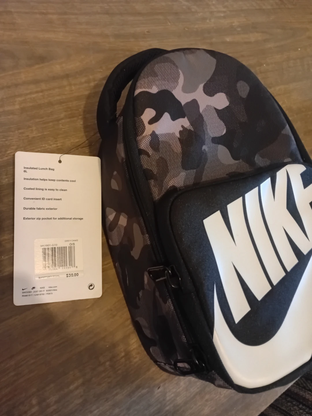 Nike Camo Lunch Bag