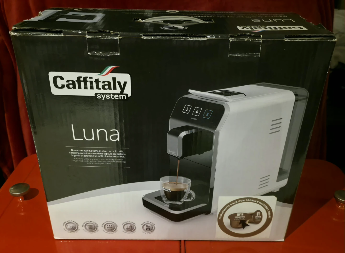 🇮🇹 Rare Italian Coffee Machine – Brand New w/ Pods ☕