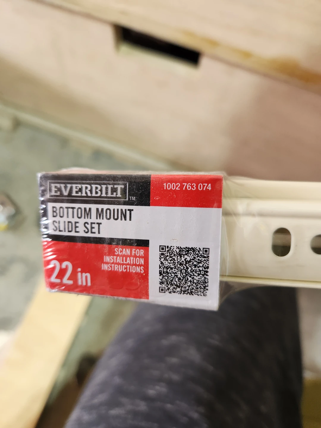 Everbilt Bottom Mount Slide Set 20in, 22in, 24 in