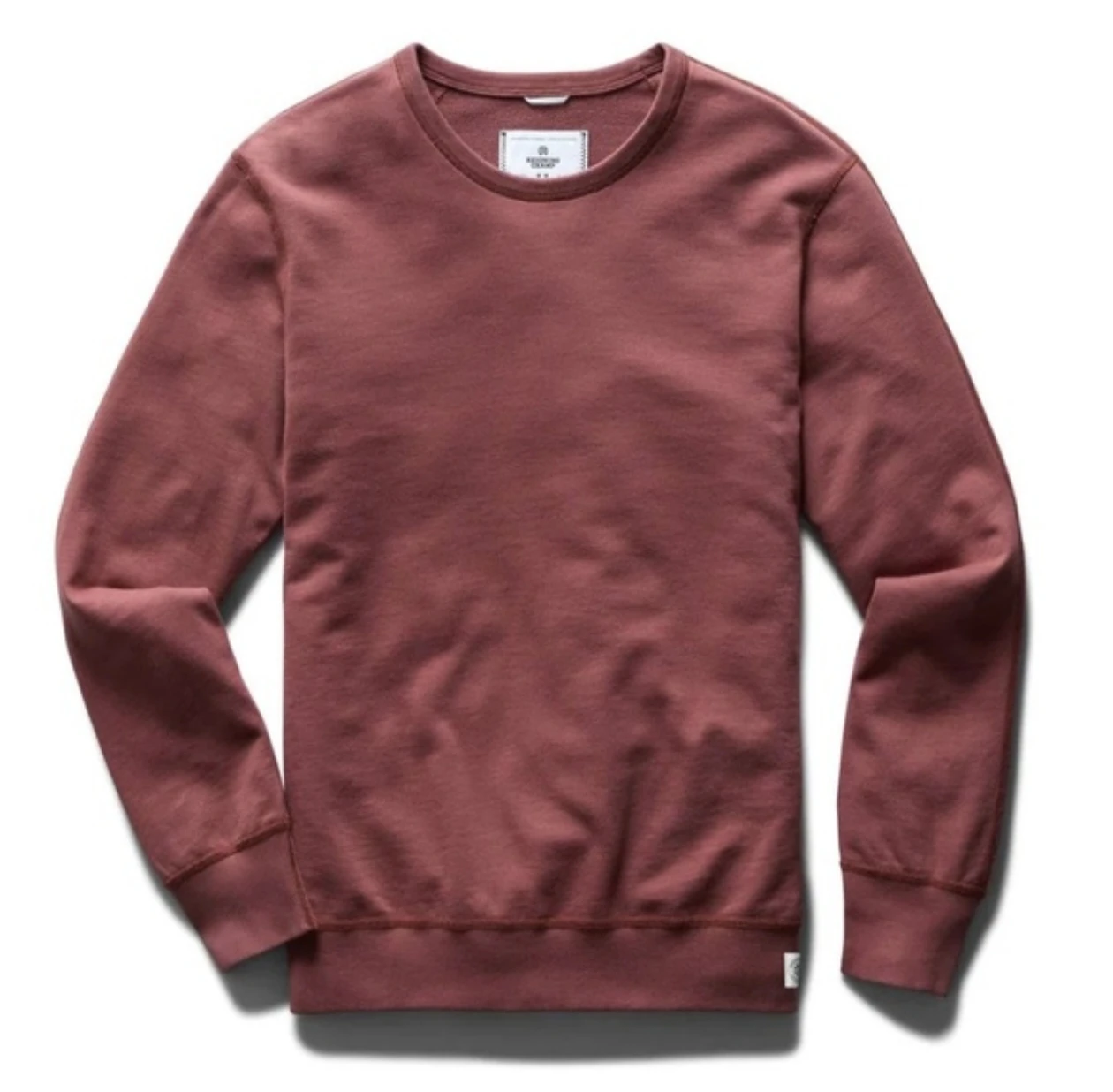 NWT Reigning Champ LightweightTerry Pullover S Russet