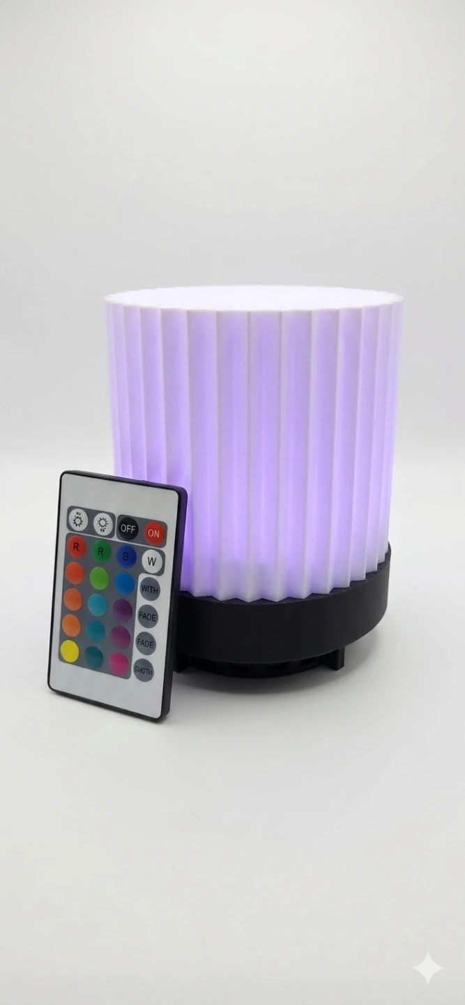 LED Color Changing Night Lamp with Remote