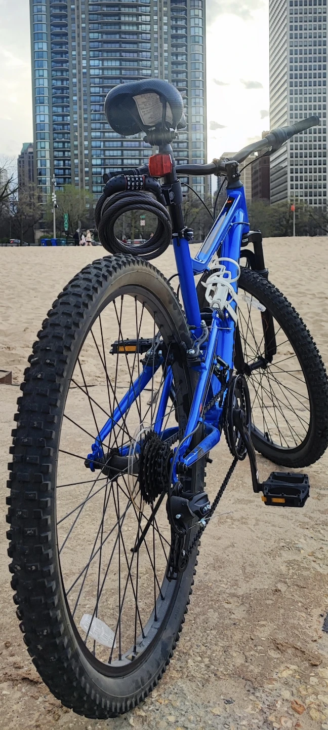 Blue Mongoose Full Suspension Aluminum Mountain Bike