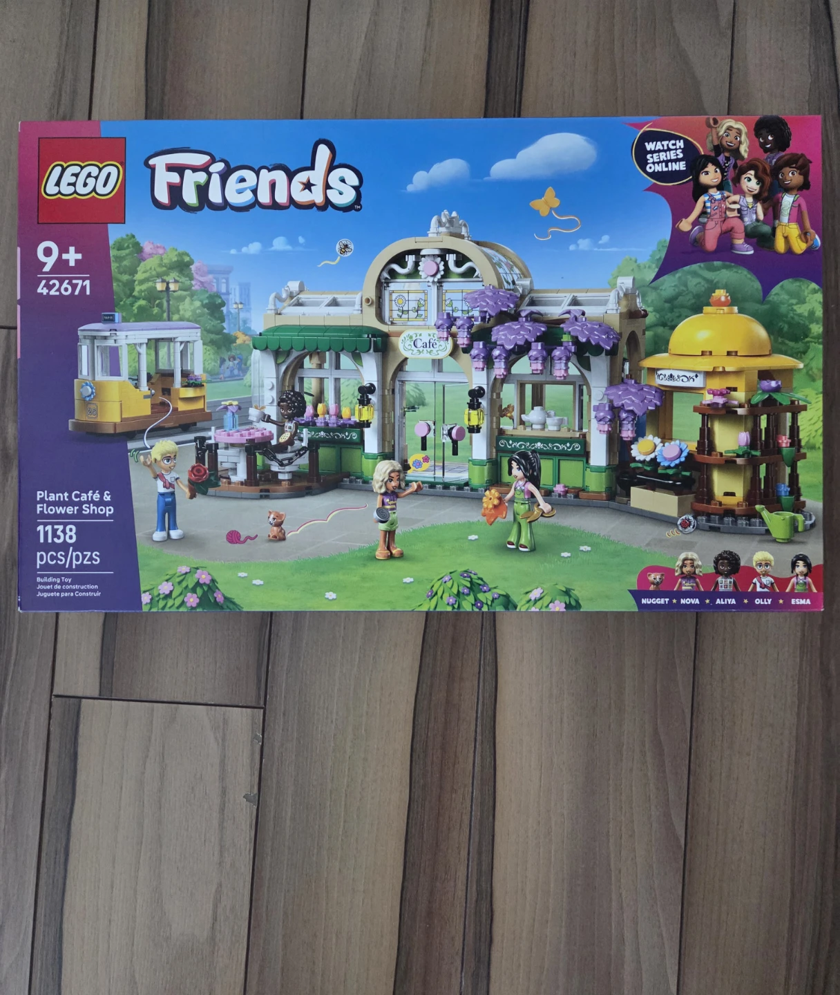 LEGO Friends Plant Café & Flower Shop Building Set (1138 pcs)