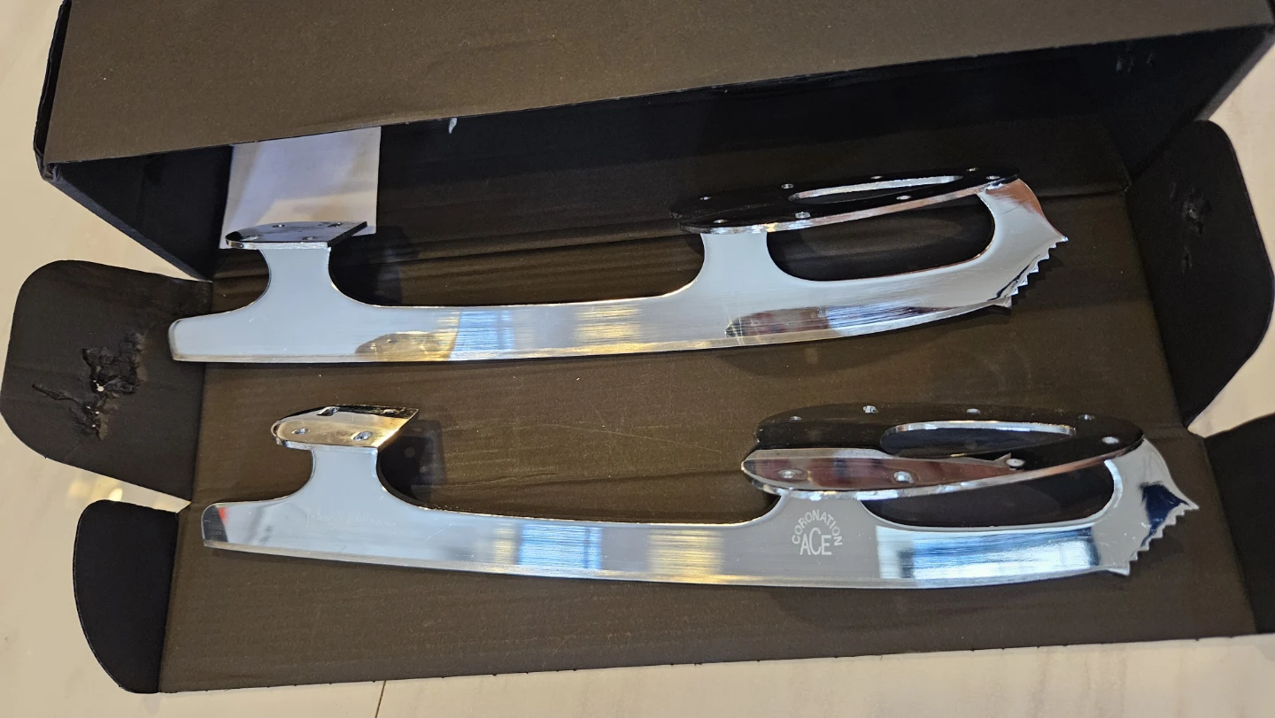 John Wilson Coronation Ace Skate Blades sz 10.25 🧡 - photo 3