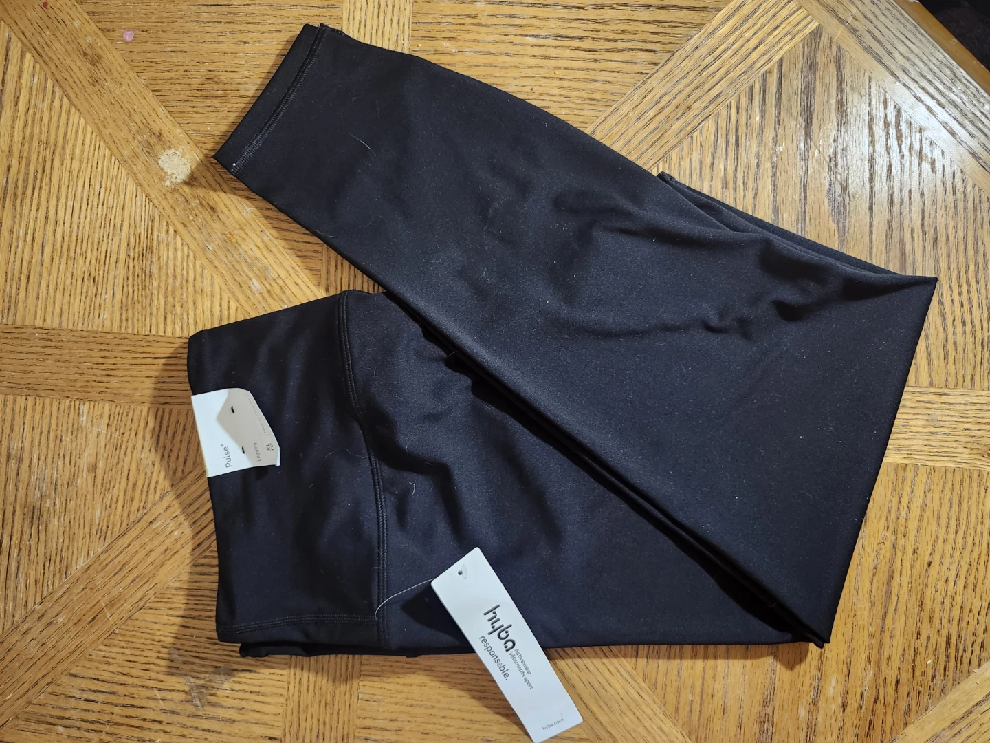 Pulse Black Leggings - Size XL