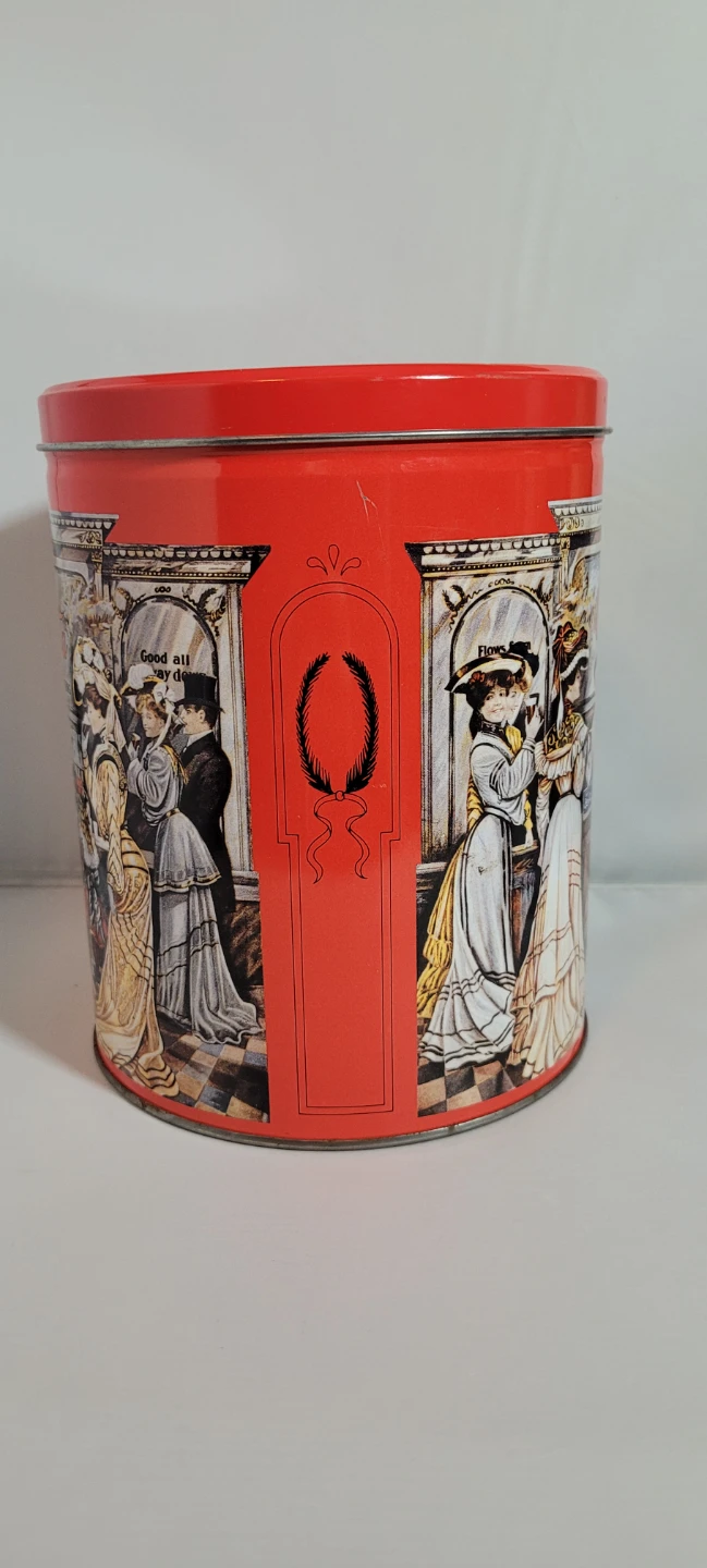 Coca-Cola Tin Vintage Style Collectible Round Container - photo 2