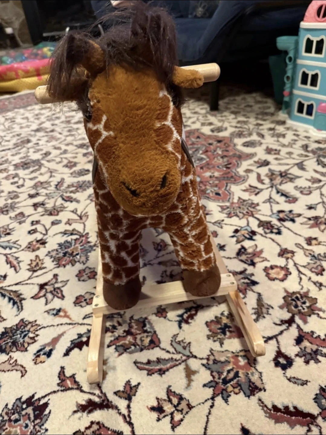 Plush Giraffe Rocking Horse Toy