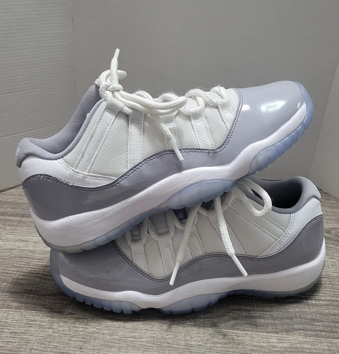 Jordan 11 Retro Low TD "Cement Grey" US Youth Size 7Y
